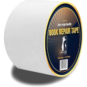 Brown Bookbinding Tape, Brown Cloth Book Repair Tape for Bookbinders, Brown Fabric Hinging Tape, Craft Tape, 2" Inches by 45' Feet, Acid Free and Archival Safe Tape for Crafts & Book Repair in Saudi Arabia