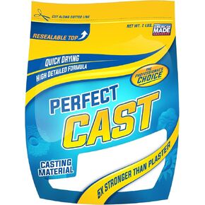 Perfect Cast Cast & Paint Harder Than Plaster Casting Material - 2 pound