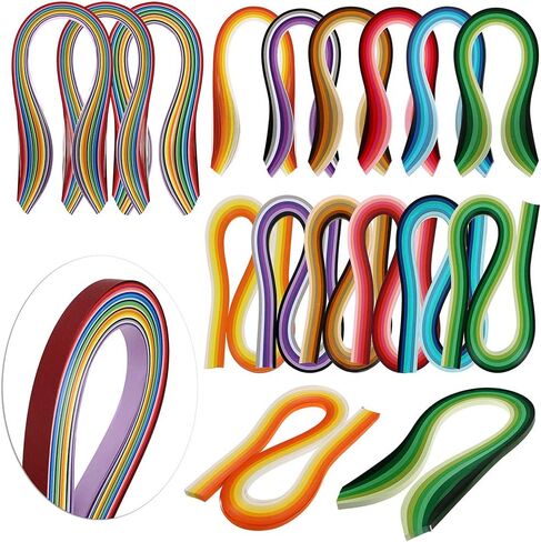 MDLUU Paper Quilling Tools with Storage Case, 5 Pieces Quilling Slotted Tools, 1 Piece Quilling Needle Pen for Paper Quilling Crafting, DIY Card making Project in Saudi Arabia