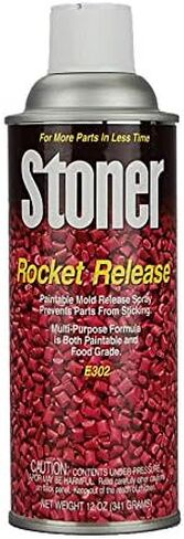 Mold Release | Stoner E302"Rocket" Release | Case of 12 Aerosol Cans in Saudi Arabia