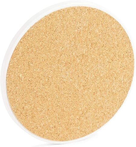 Unglazed Ceramic Tiles for Crafts, DIY Tile Coasters (White, 4.25 In, 12 Pack) in Saudi Arabia