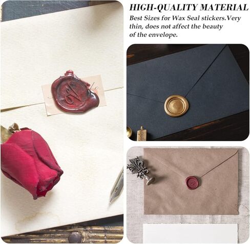 600 Pcs Adhesive Dots for Wax Seal Stickers, Adhesive Wax Seal Stickers with Pull Ring, Transparent Removable Sticky Tack Putty for Wax Seal DIY Craft Photo Wall Hanging in Kuwait