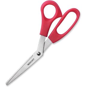 Westcott All Purpose Bent Scissor 8" Red (10703), Single in Kuwait