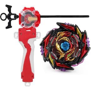 Bey Battle Burst Booster B-34 Victory Valkyrie/Valtryek Bey Sparking Launcher LR Wire Ripcord Starter Set Gaming Top Gyro Battling Top Bey LR Launcher Handle Grip Kit Spinning Toy (B-34) in Saudi Arabia