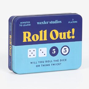 Galison No Dice! Game – Fun Math Game for Kids, Easy to Play Dice Game for 2 Players, for Ages 6+ – Convenient Storage Tin and Instructions Included, Great Learning Activity for Kids