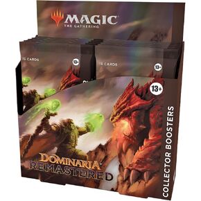 Magic The Gathering Dominaria Remastered Collector Booster Box, 12 Packs in Saudi Arabia