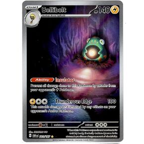 Pokemon - Bellibolt 201/197 - Obsidian Flames - Illustration Rare - Holo Foil Full Art in Kuwait