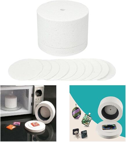 AMLESO Ceramic Microwave Kiln with Kiln Paper Small Professional for fusework Beginner in Saudi Arabia