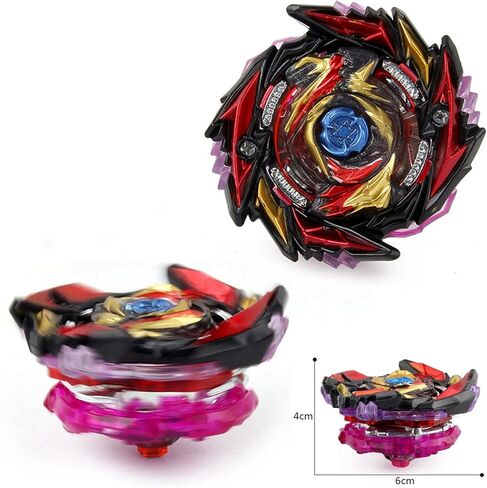 لعبة Bey Battle Burst Booster GT B-155 Master Diabolos/Devolos .Gn Bey Sparking Launcher LR Wire Ripcord Starter Set Gaming Top Gyro Battling Top Bey LR Launcher Handle Grip Kit (B-155) in Saudi Arabia