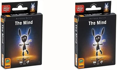 The Mind Card Game - Addictive Mind-Melding Fun, Cooperative Family Game for Kids & Adults, Ages 8+, 2-4 Players, 15 Minute Playtime, Made by Pandasaurus Games in Kuwait