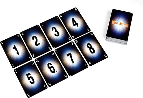 The Mind Card Game - Addictive Mind-Melding Fun, Cooperative Family Game for Kids & Adults, Ages 8+, 2-4 Players, 15 Minute Playtime, Made by Pandasaurus Games in Kuwait