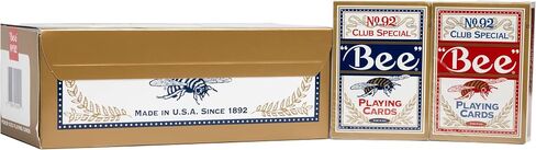 Bee Signature Series Playing Cards Deck, 1 Deck of Black Playing Cards, Thin Crushed, Special Edition in Saudi Arabia
