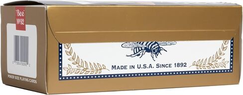 Bee Signature Series Playing Cards Deck, 1 Deck of Black Playing Cards, Thin Crushed, Special Edition in Saudi Arabia