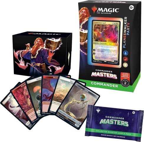 Magic: The Gathering Commander Masters Commander Deck Bundle – Includes All 4 Decks (1 Eldrazi Unbound, 1 Enduring Enchantments, 1 Planeswalker Party, and 1 Sliver Swarm) in Saudi Arabia