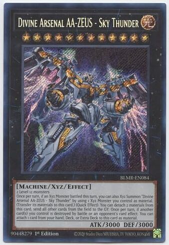 الترسانة الإلهية AA-Zeus - Sky Thunder - BLMR-EN084 - Secret Rare - الإصدار الأول in Saudi Arabia