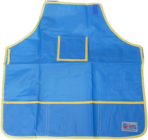 STOBOK Children Kids Waterproof Art Craft Apron Smock for DIY Painting Drawing (Blue) in Saudi Arabia
