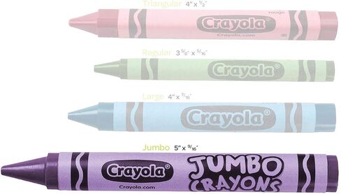 Crayola Crayons, Bulk School Supplies For Kids, 24 Count Crayon Box (Pack Of 6), Assorted Colors in Saudi Arabia