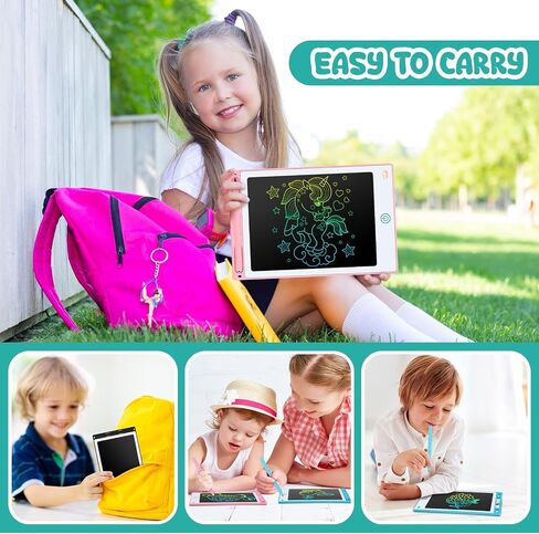Zhehao 20 Pack 8.5 Inch LCD Writing Tablet Drawing Board,Pastel,Classic in Kuwait