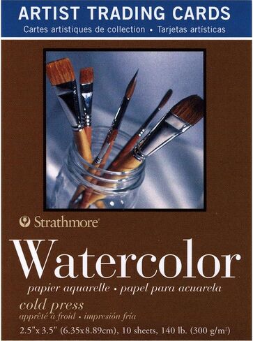Strathmore 300 Series Bristol Artist Trading Cards, Smooth Surface, 20 Sheets in Saudi Arabia