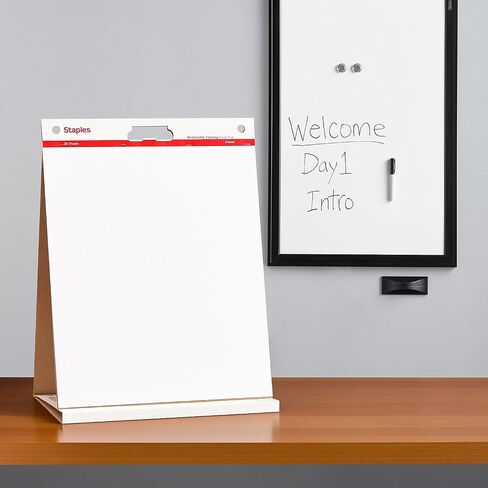 Staples 958102 Stickies Tabletop Easel Pad 20-Inch X 23-Inch White 20 Sheets/Pad (23448) in Kuwait