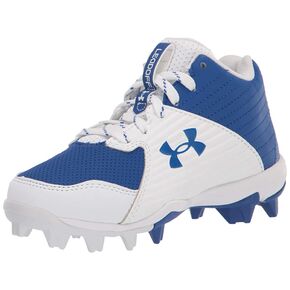 Under Armour Boy's Leadoff Mid Rm Jr. Baseball Shoe