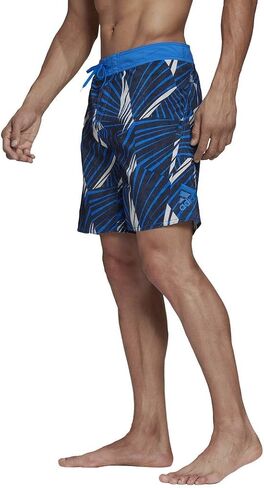 adidas Men's Graphic Tech Swim Shorts in Saudi Arabia