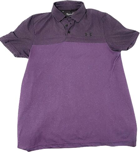 قميص بولو رجالي من Under Armour مطبوع عليه Vanish Seamless Blocked Golf in Kuwait
