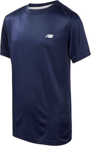 New Balance Boys' T-Shirt - 2 Pack Short Sleeve Active Performance Tee – Dry Fit Shirt for Boys (8-20) in Saudi Arabia