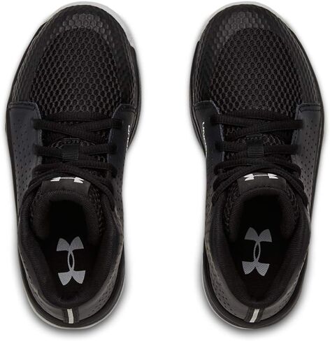 Under Armour unisex child Pre School Jet 2019 Basketball Shoe, Black (001 Black, 2 Little Kid US in Saudi Arabia
