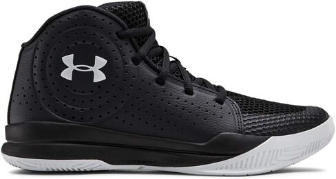 Under Armour unisex child Pre School Jet 2019 Basketball Shoe, Black (001 Black, 2 Little Kid US in Saudi Arabia