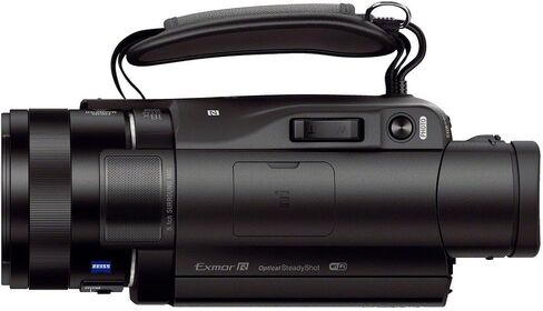 Sony Handycam FDR-AX100/B 4K 14.2 MP Video Camera Camcorder 3.5-Inch LCD (Black) (Renewed) in Saudi Arabia