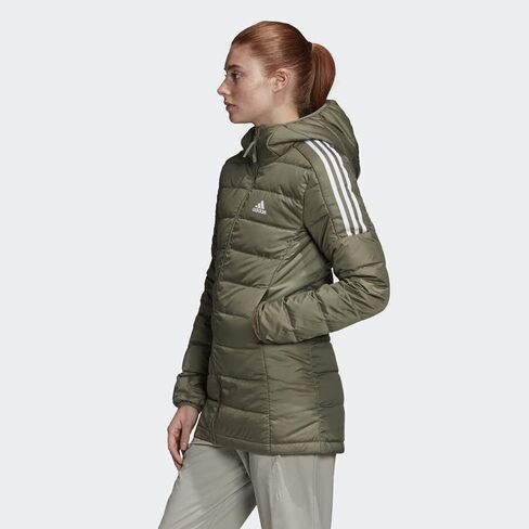 adidas Women's Essentials Light Down Hooded Parka in Saudi Arabia