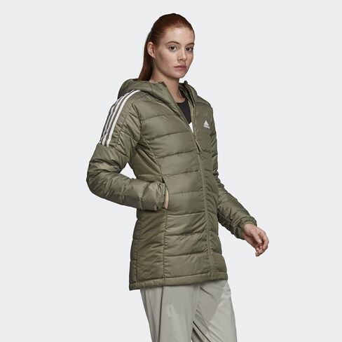 adidas Women's Essentials Light Down Hooded Parka in Saudi Arabia