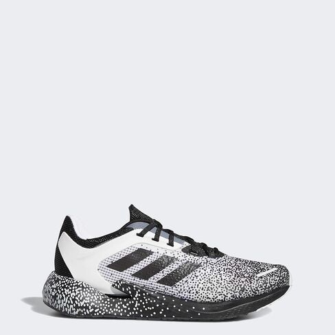 adidas Mens Alphatorsion Running Sneakers Shoes - Black,White in Kuwait