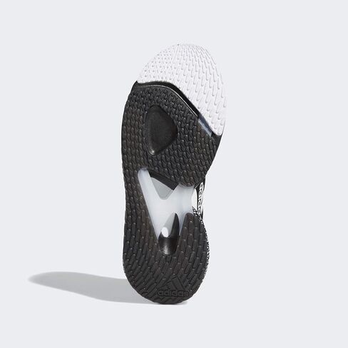 adidas Mens Alphatorsion Running Sneakers Shoes - Black,White in Kuwait