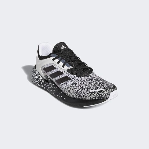 adidas Mens Alphatorsion Running Sneakers Shoes - Black,White in Kuwait
