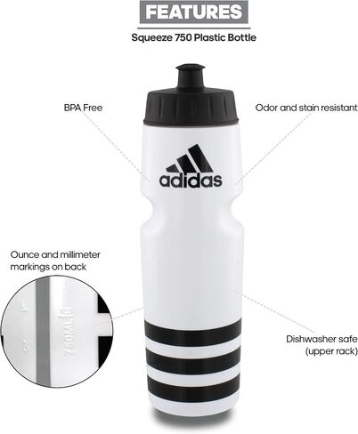 adidas Unisex Squeeze 750 Plastic Bottle in Kuwait