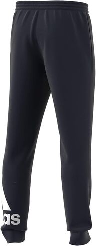adidas Men's Essentials French Terry Tapered Cuff Logo Pants in Saudi Arabia