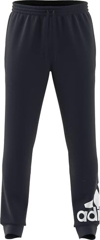 adidas Men's Essentials French Terry Tapered Cuff Logo Pants in Saudi Arabia