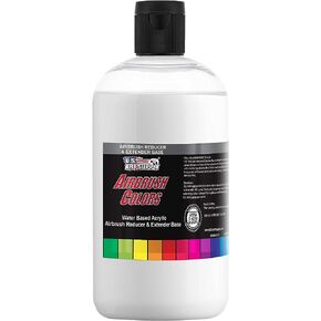 U.S. Art Supply 16-Ounce Pint Airbrush Thinner for Reducing Airbrush Paint for All Acrylic Paints - Extender Base, Reducer to Thin Colors Improve Flow - Works for Thinning Acrylic Pouring Paint in Kuwait