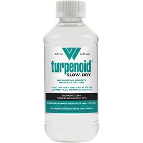 Weber Turpenoid Slow-Dry Oil Painting Additive, 16 fl. oz./473ml Bottle, Clear, 1 Each (1636) in Saudi Arabia