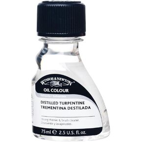 Winsor & Newton Oil & Alkyd Solvents English distilled turpentine 75 ml in Kuwait