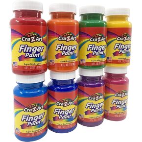 Cra-Z-Art Washable Glitter Paint Bulk Pack 8ct, Assorted Colors 4oz each bottle in Saudi Arabia