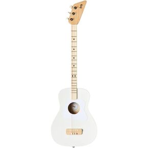 Loog Pro Acoustic kids Guitar 3-strings Ages 6+ Learning App and Lessons Included Black