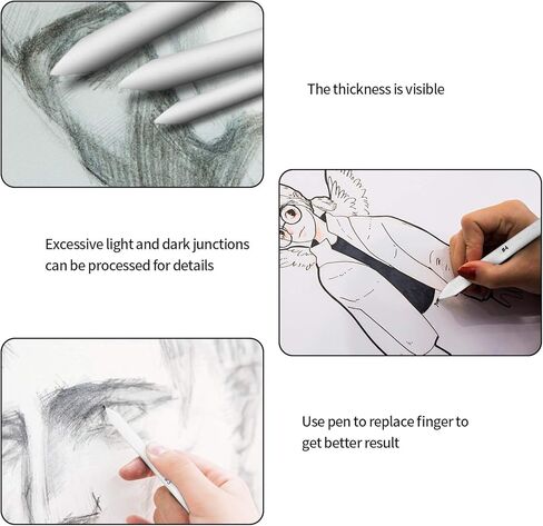 مجموعة اختام المزج والتورتيليون 16 قطعة من جيه ام اتش نيوهوب، مجموعة اختام مزج ورق، ادوات رسم فنية ورقية، ادوات رسم للطلاب والرسم والتلطيخ والتلطيخ واقلام الرصاص الملونة والفحم والجرافيت in Kuwait