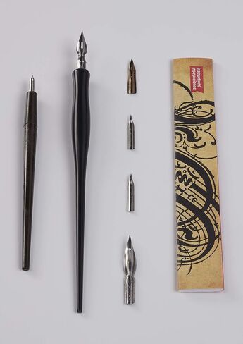 Speedball B-Series Lettering Pen Set - 1 Penholder w/ 6 Nibs in Saudi Arabia