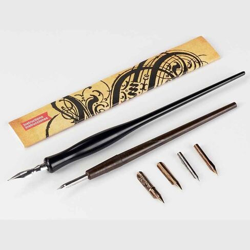 Speedball B-Series Lettering Pen Set - 1 Penholder w/ 6 Nibs in Saudi Arabia