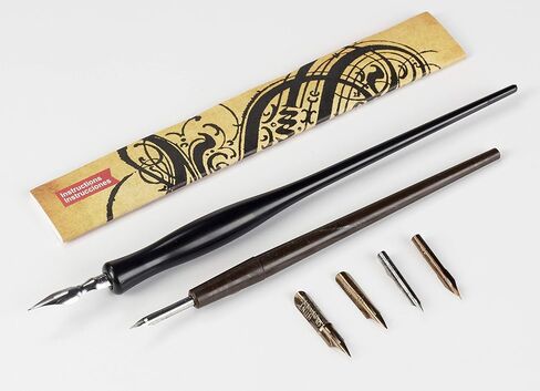 Speedball B-Series Lettering Pen Set - 1 Penholder w/ 6 Nibs in Saudi Arabia
