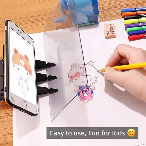 لوح رسم بصري محمول، لوح رسم بصري مطور، زجاج مع طبقة واقية، معالج رسم، اداة رسم، عاكس يحتوي على طبقة واقية in Kuwait