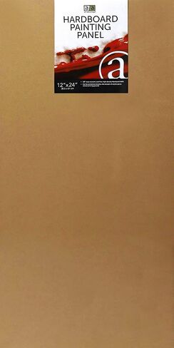 Art Advantage, 18-inch x 18-inch Hardboard Panel, Natural in Saudi Arabia